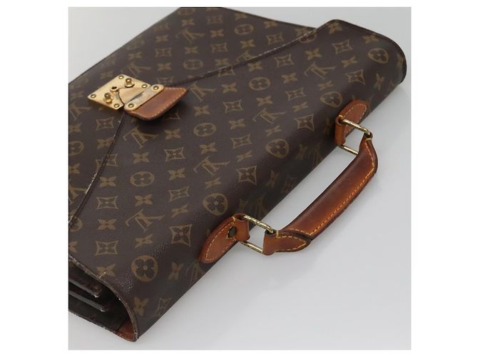 LOUIS VUITTON Briefcase Consigliere Monogramma M53331 LV Auth 141889 - vista 6