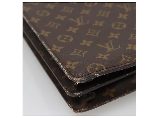 LOUIS VUITTON Briefcase Consigliere Monogramma M53331 LV Auth 141889 - vista 8
