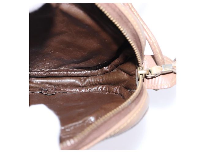 Fendi Borsa a spalla in tela Zucchino beige Auth ep10936 - vista 12