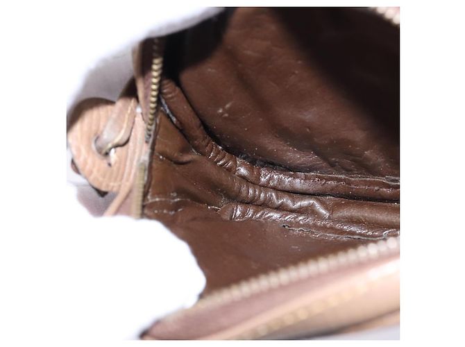 Fendi Borsa a spalla in tela Zucchino beige Auth ep10936 - vista 17