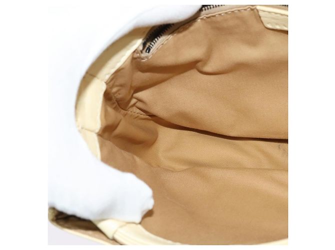 Céline Borsa a Spalla in Pelle CELINE con Borchie Crema Auth 141874 Crudo - vista 20
