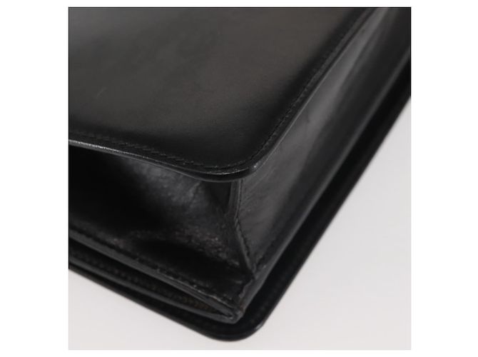 Borsa a spalla in pelle BALLY con catena, nera e dorata, autentica BA4808 Nero D'oro - vista 15