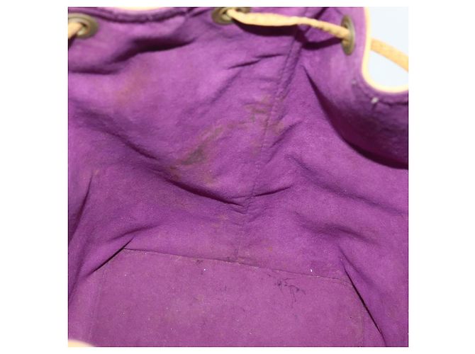 Noe LOUIS VUITTON Borsa a Spalla Petit Noé Epi Gialla M44109 LV Auth BA5660 Giallo - vista 18