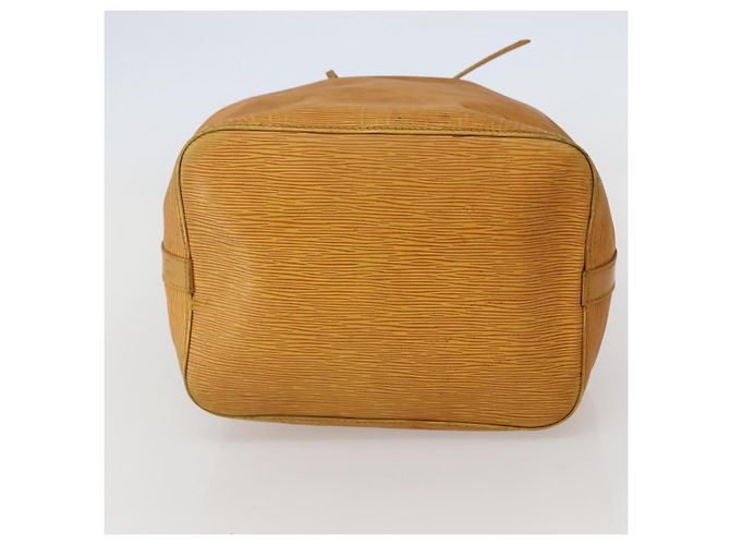 Noe LOUIS VUITTON Borsa a Spalla Petit Noé Epi Gialla M44109 LV Auth BA5660 Giallo - vista 5
