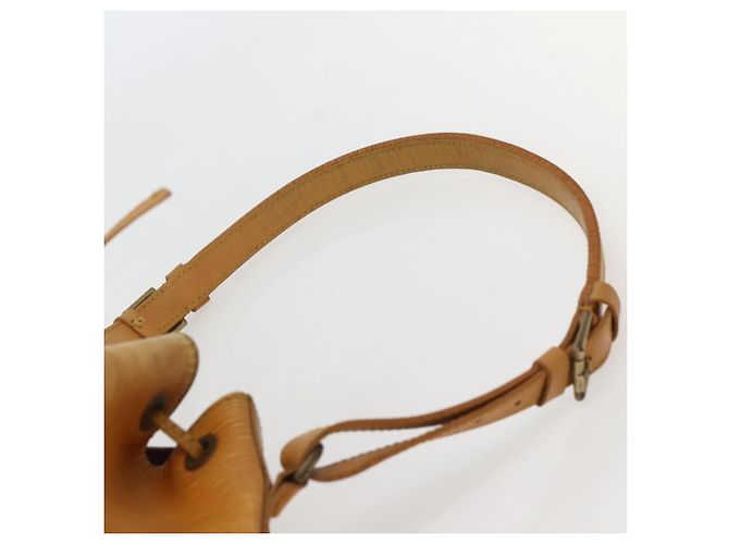 Noe LOUIS VUITTON Borsa a Spalla Petit Noé Epi Gialla M44109 LV Auth BA5660 Giallo - vista 8
