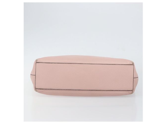 Borsa Tote in Pelle Valentino Studs Rosa Oro Auth BA5305 D'oro - vista 5