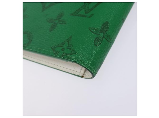 LOUIS VUITTON Monogram Portafoglio Brazza Verde M80801 LV Auth 141451 Monogramma - vista 15