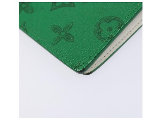 LOUIS VUITTON Monogram Portafoglio Brazza Verde M80801 LV Auth 141451 Monogramma - vista 16