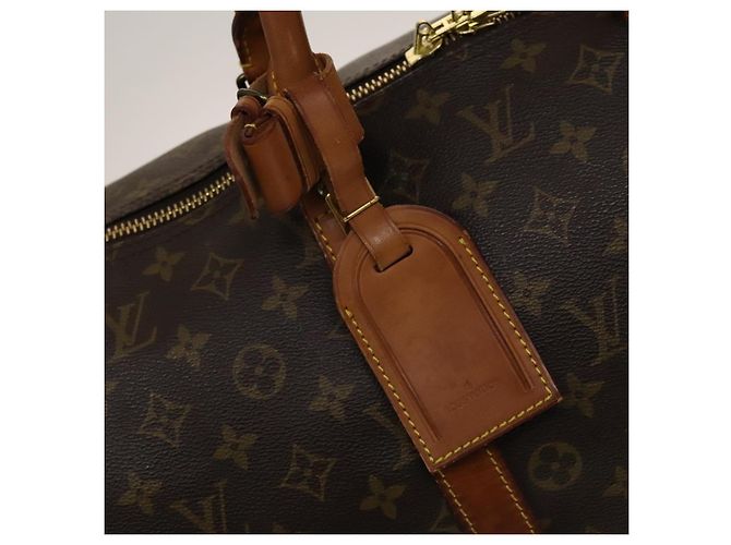 LOUIS VUITTON Borsa Boston Monogram Keepall 55 M41424 LV Auth 141304 Monogramma - vista 18