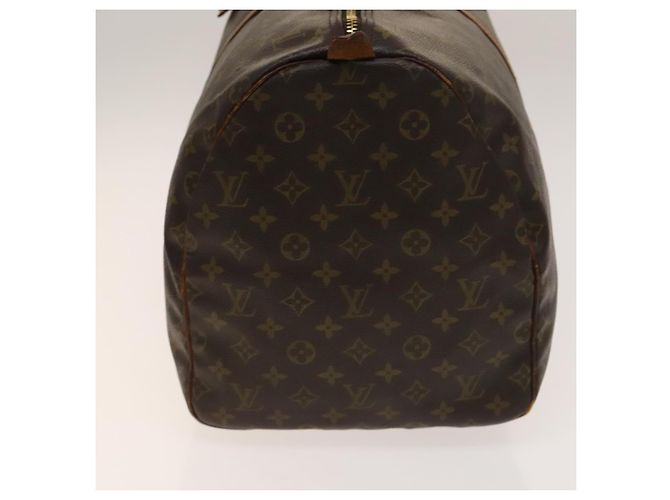 LOUIS VUITTON Borsa Boston Monogram Keepall 55 M41424 LV Auth 141304 Monogramma - vista 3