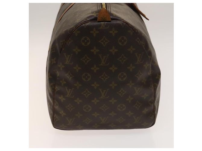 LOUIS VUITTON Borsa Boston Monogram Keepall 55 M41424 LV Auth 141304 Monogramma - vista 4