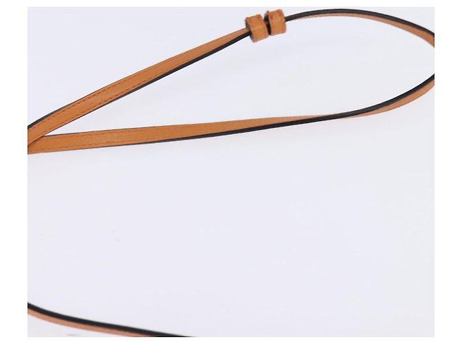 Chloé Borsa a Spalla Chloe in Pelle Arancione Oro Auth BA5902 D'oro - vista 8