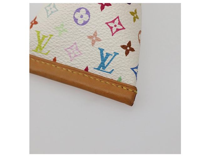 LOUIS VUITTON Monogram Multicolor Berlango Coin Purse White M58028 Auth 142348V - view 15