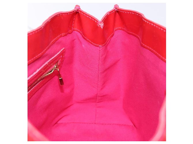 LOUIS VUITTON Borsa a Mano Monogram Vernis Wilshire PM Rose Pop M93643 Auth 141044 Rosa - vista 19