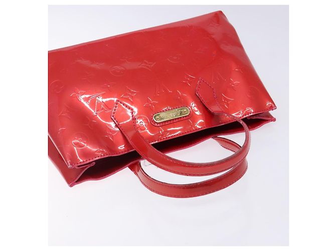LOUIS VUITTON Borsa a Mano Monogram Vernis Wilshire PM Rose Pop M93643 Auth 141044 Rosa - vista 6