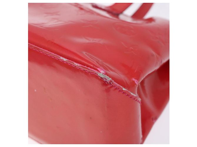 LOUIS VUITTON Borsa a Mano Monogram Vernis Wilshire PM Rose Pop M93643 Auth 141044 Rosa - vista 9