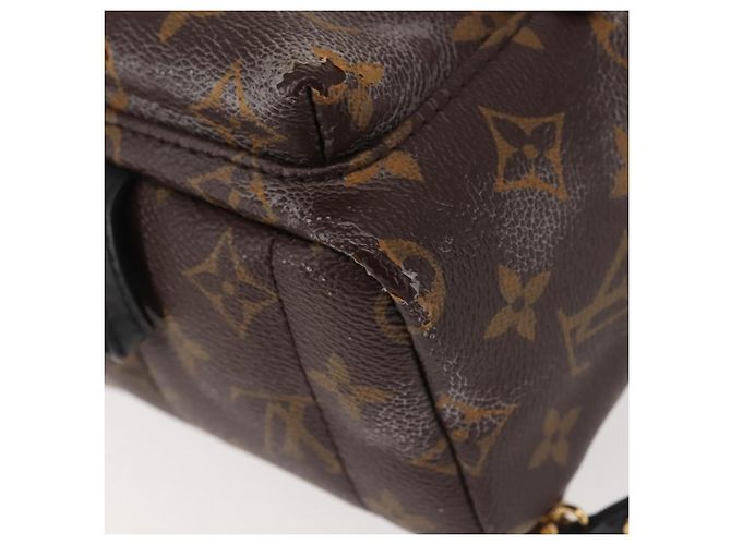 LOUIS VUITTON Monogram Palm Springs MINI Rucksack M44873 LV Auth 142640 Monogramm - Ansicht 16