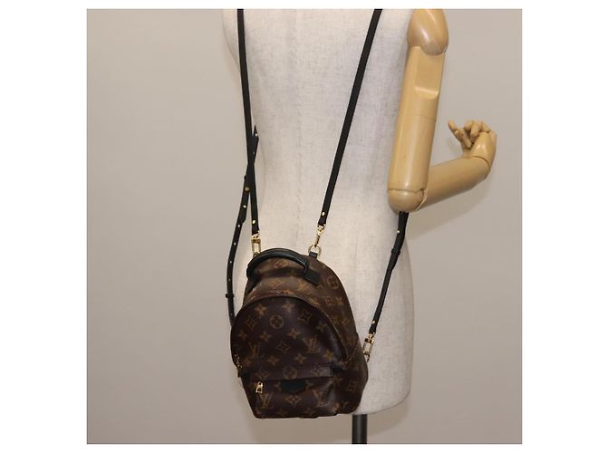 LOUIS VUITTON Monogram Palm Springs MINI Rucksack M44873 LV Auth 142640 Monogramm - Ansicht 24