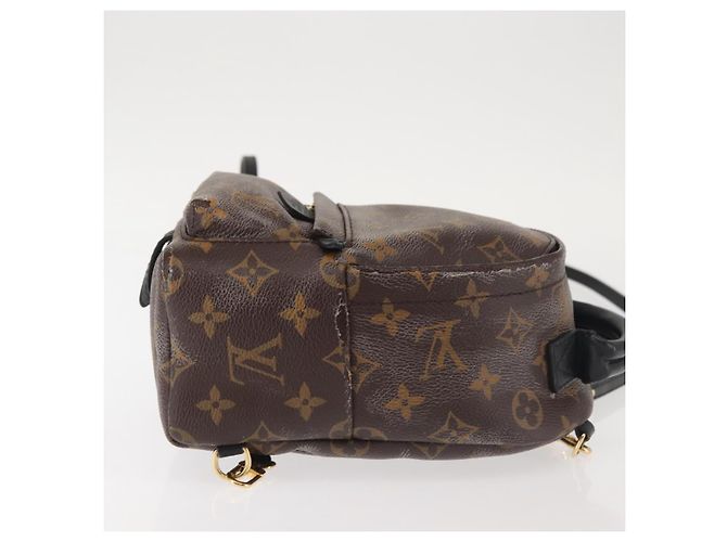 LOUIS VUITTON Monogram Palm Springs MINI Rucksack M44873 LV Auth 142640 Monogramm - Ansicht 3