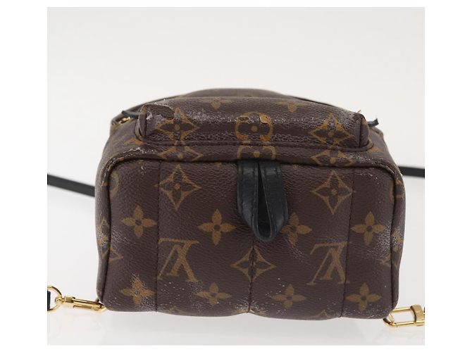 LOUIS VUITTON Monogram Palm Springs MINI Rucksack M44873 LV Auth 142640 Monogramm - Ansicht 5