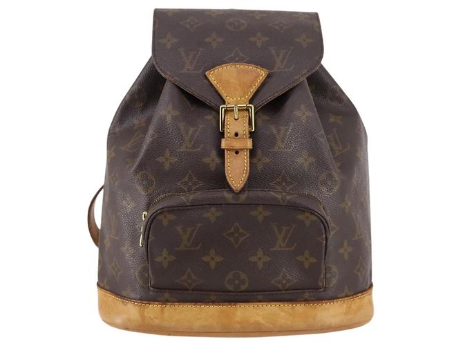LOUIS VUITTON Zaino Monogram Montsouris MM M51136 LV Auth BA5245 Monogramma - vista 13