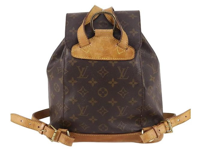 LOUIS VUITTON Zaino Monogram Montsouris MM M51136 LV Auth BA5245 Monogramma - vista 2