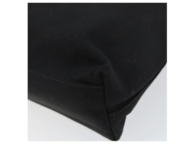 Borsa a Spalla Salvatore Ferragamo in Tela Nera Auth bs29112 Nero - vue 15