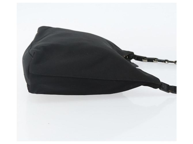 Borsa a Spalla Salvatore Ferragamo in Tela Nera Auth bs29112 Nero - vista 3