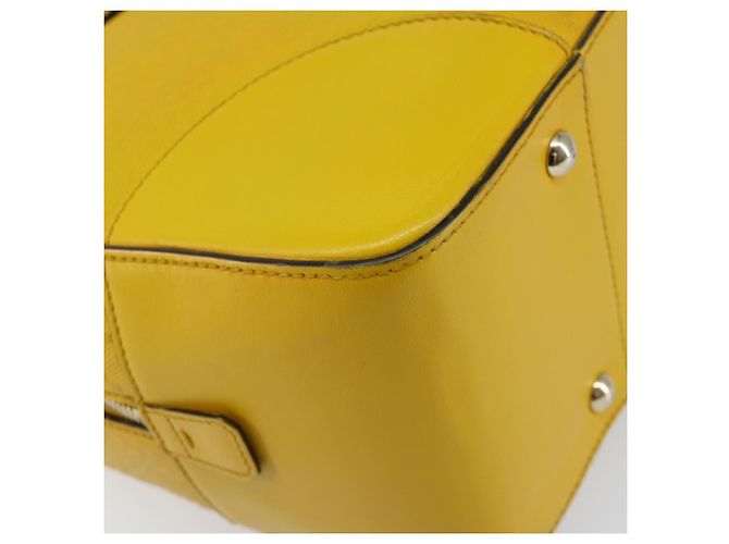 Borsa a mano in pelle Diamante GUCCI Gialla Argento 354332 Auth bs29447 Giallo - vista 15