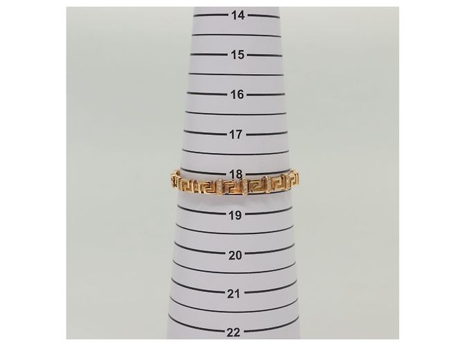 Bracciale in metallo dorato Gianni Versace Auth 142070 - vista 9