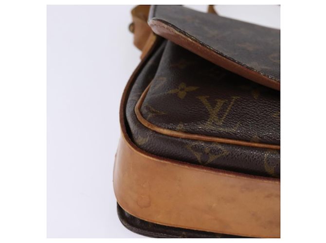 LOUIS VUITTON Borsa a Spalla Monogram Cartouchiere GM M51252 LV Auth BA6070 Monogramma - vista 14
