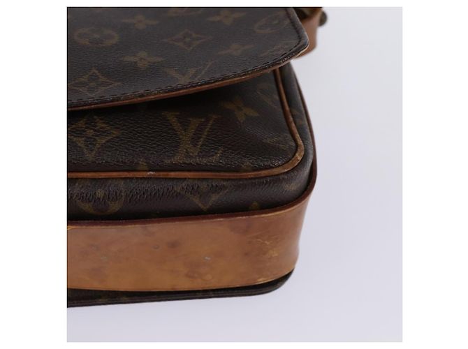 LOUIS VUITTON Borsa a Spalla Monogram Cartouchiere GM M51252 LV Auth BA6070 Monogramma - vista 15
