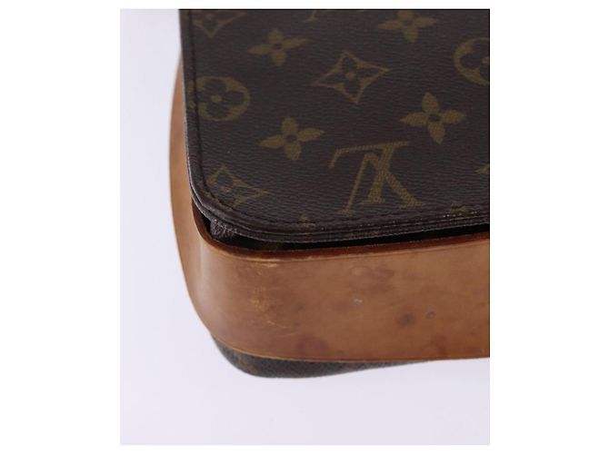 LOUIS VUITTON Borsa a Spalla Monogram Cartouchiere GM M51252 LV Auth BA6070 Monogramma - vista 16