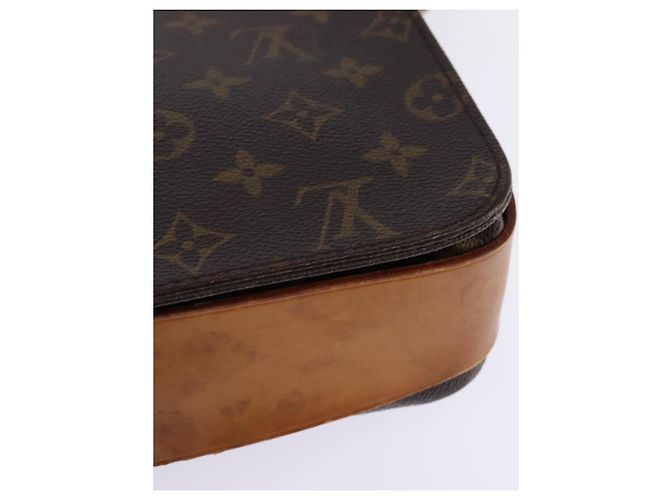 LOUIS VUITTON Borsa a Spalla Monogram Cartouchiere GM M51252 LV Auth BA6070 Monogramma - vista 17