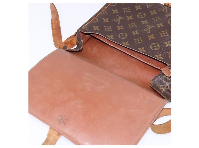 LOUIS VUITTON Borsa a Spalla Monogram Cartouchiere GM M51252 LV Auth BA6070 Monogramma - vista 18
