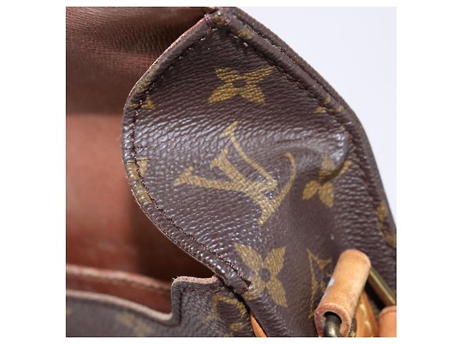 LOUIS VUITTON Borsa a Spalla Monogram Cartouchiere GM M51252 LV Auth BA6070 Monogramma - vista 20