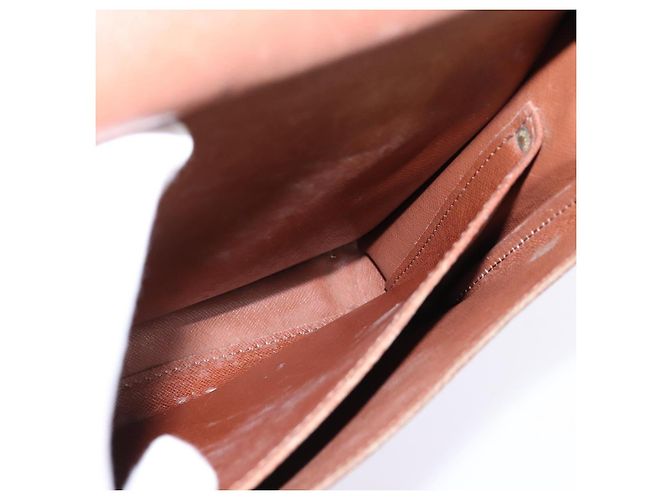 LOUIS VUITTON Borsa a Spalla Monogram Cartouchiere GM M51252 LV Auth BA6070 Monogramma - vista 21