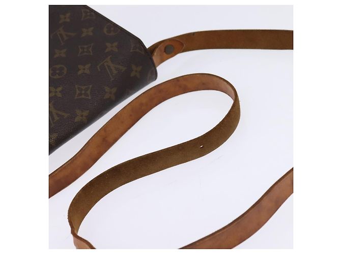 LOUIS VUITTON Borsa a Spalla Monogram Cartouchiere GM M51252 LV Auth BA6070 Monogramma - vista 7