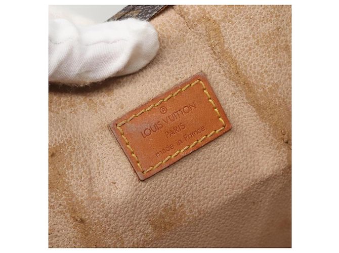 LOUIS VUITTON Borsa Sac Plat Monogram M51140 LV Auth 141088 Monogramma - vista 10