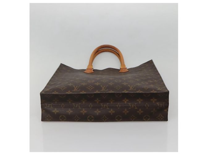 LOUIS VUITTON Borsa Sac Plat Monogram M51140 LV Auth 141088 Monogramma - vista 5