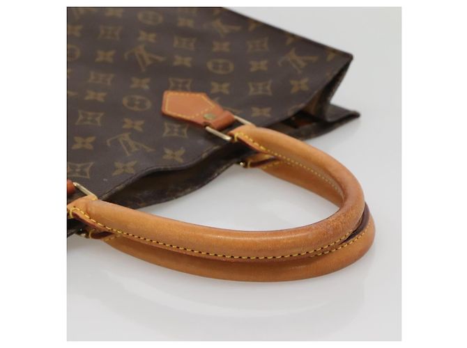 LOUIS VUITTON Borsa Sac Plat Monogram M51140 LV Auth 141088 Monogramma - vista 7