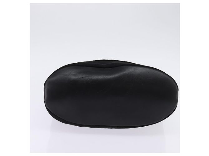 Borsa a Spalla Vala Chain in Tela Nera e Argento di Salvatore Ferragamo Auth BA5606 Nero - vista 5