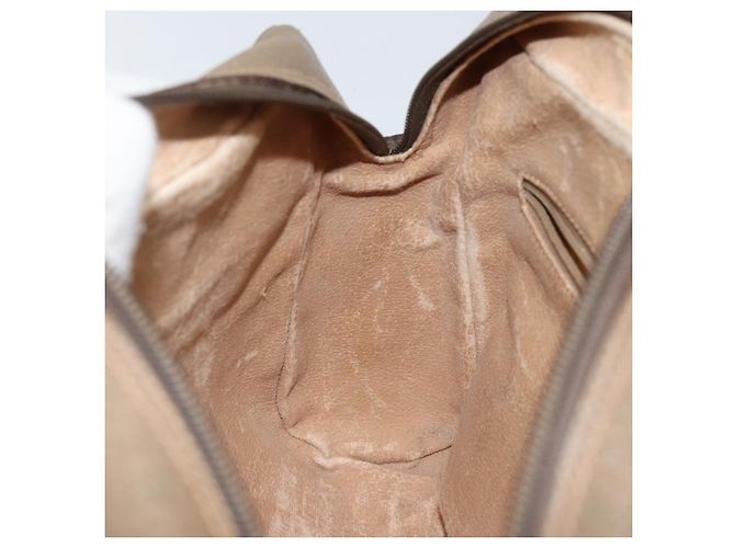 Sac à bandoulière GUCCI GG Supreme Web Sherry Line PVC Beige 119 02 088 Auth BA6080 Doré - vue 21