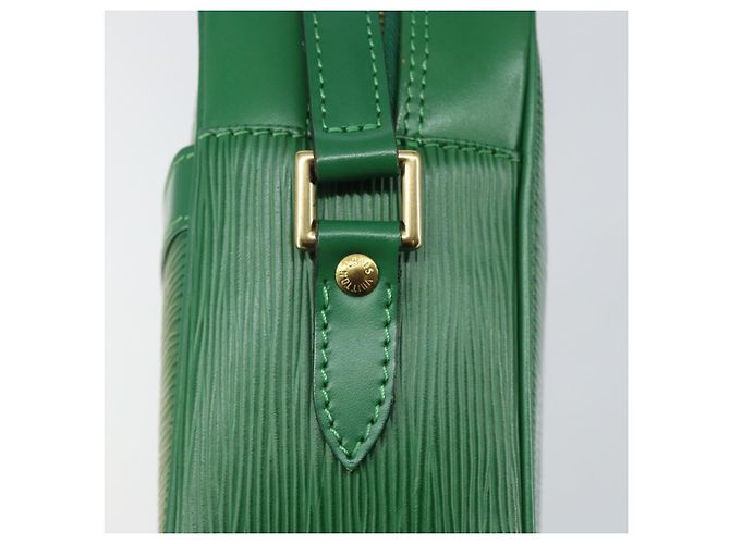 LOUIS VUITTON Borsa a Spalla Epi Trocadero 27 Verde M52314 LV Auth BA5916 - vista 18