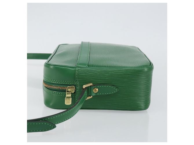 LOUIS VUITTON Borsa a Spalla Epi Trocadero 27 Verde M52314 LV Auth BA5916 - vista 4