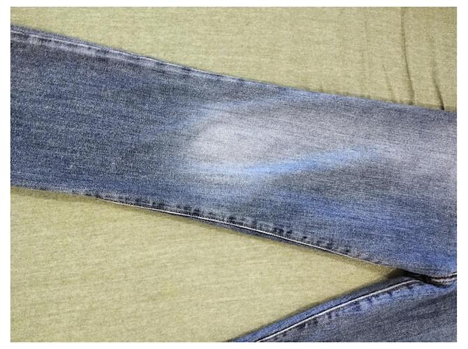 Ba&sh Jeans Rieur Basic Stretch Usato W26 TM Blu - vista 16