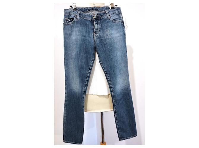Ba&sh Jeans Rieur Basic Stretch Usato W26 TM Blu - vista 2