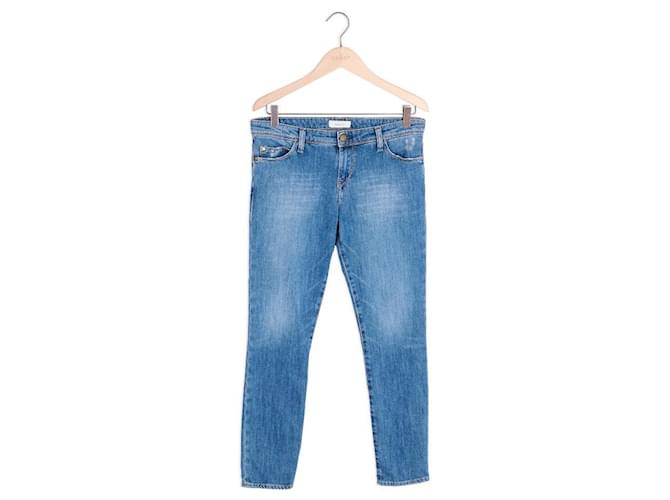 Ba&sh Jeans Rieur Basic Stretch Usato W26 TM Blu - vista 3