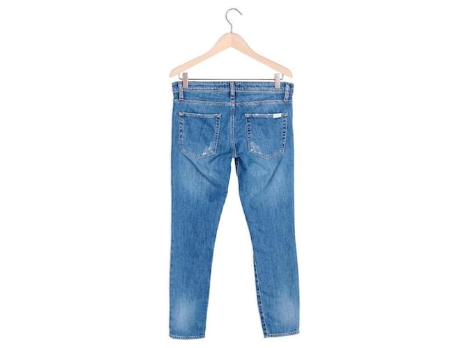 Ba&sh Jeans Rieur Basic Stretch Usato W26 TM Blu - vista 5