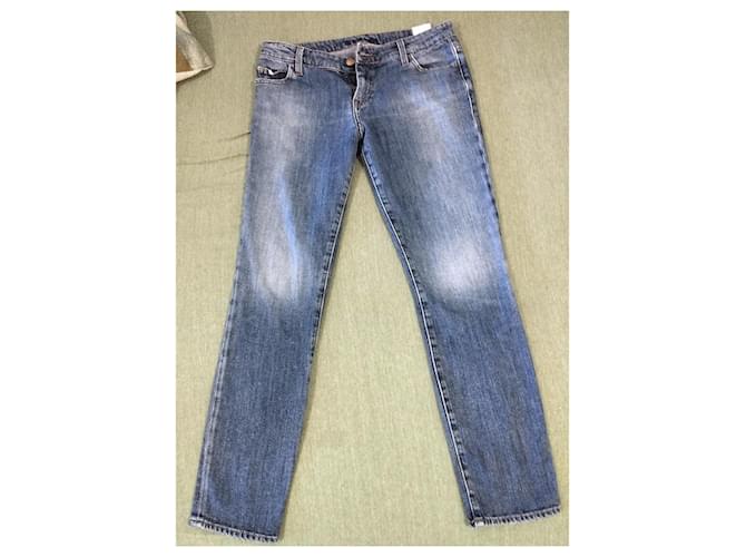 Ba&sh Jeans Rieur Basic Stretch Usato W26 TM Blu - vista 6